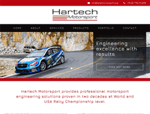 Tablet Screenshot of hartechmotorsport.co.uk